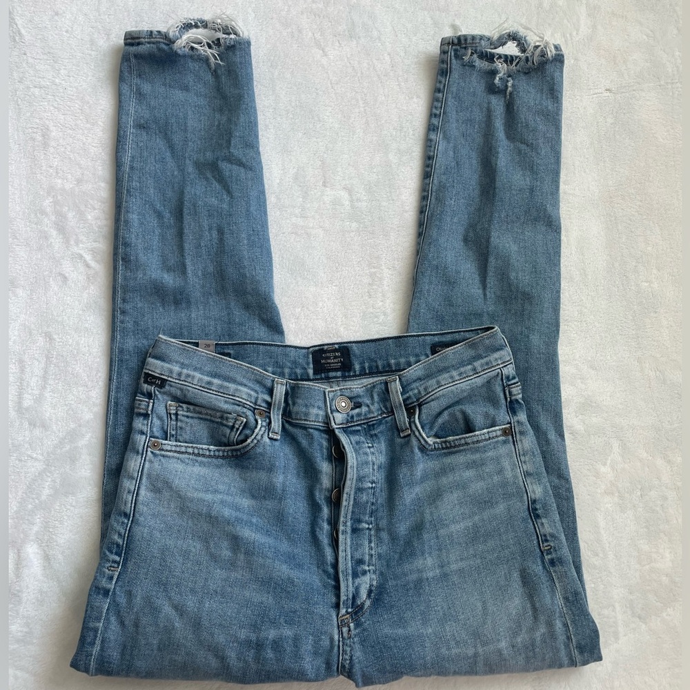 Citizens Of Humanity Light Blue Denim Jeans